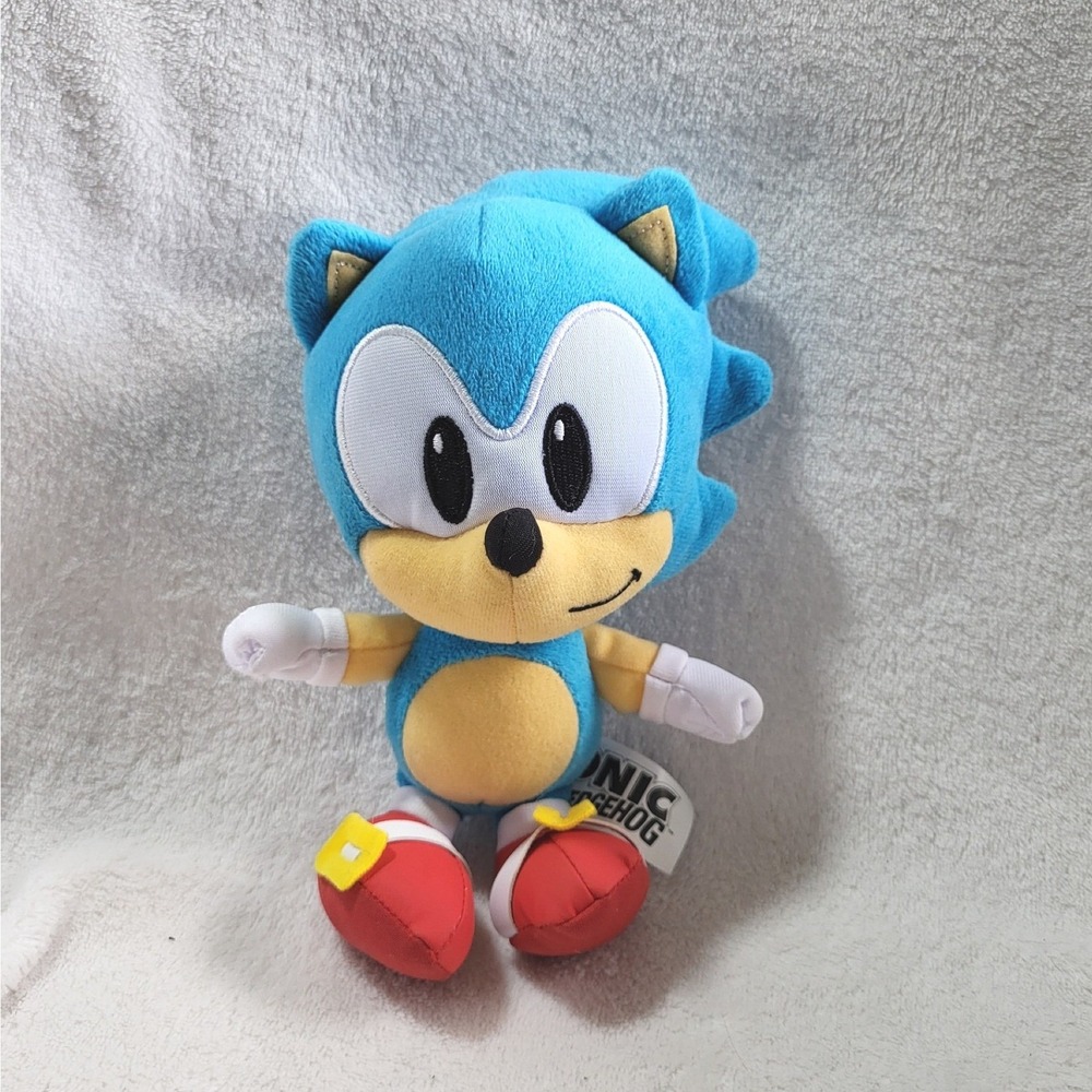 Sonic‎ the Hedgehog 8" Plush Stuffed Animal Jakks
